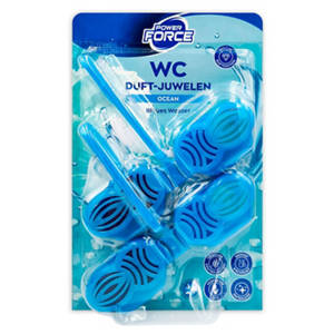 WC-Duftjuwelen 2 x 48 g, Blauer Ozean