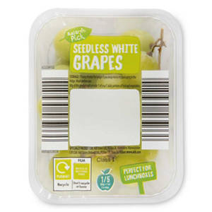 White Seedless Grapes Snack Pack