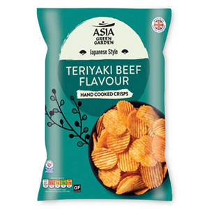 Asian Hand Cooked Crisps Teriyaki Beef