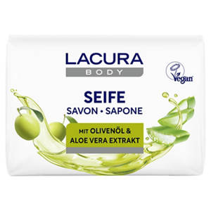 Stückseife 150 g, Olivenöl & Aloe