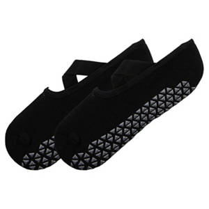 Yoga Socken, Liner Schwarz, 39/42