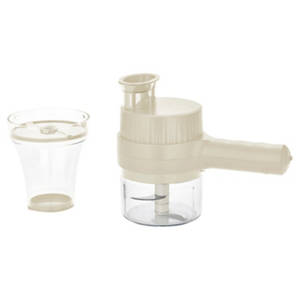 Gemüse-Reiniger oder -Schneider, Gemüseschneider, Beige
