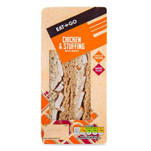 Chicken & Stuffing Deeper Fill Sandwich