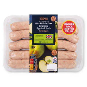 XXL Bramley Apple Sausages