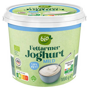Fettarmer Joghurt 1 kg, 1,8 % Fett, mild