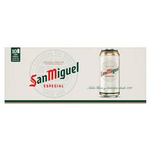 San Miguel Especial Premium Lager 10 Pack