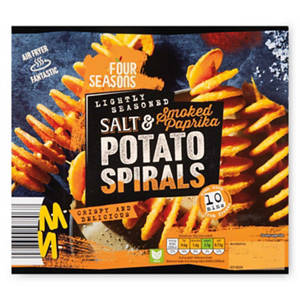 Potato Spiral Skewers Salt & Paprika