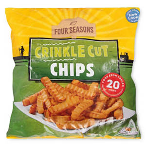 Crinkle Cut Chips 1.5kg
