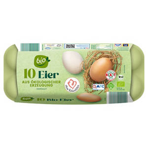 Bio-Eier, 10er-Packung