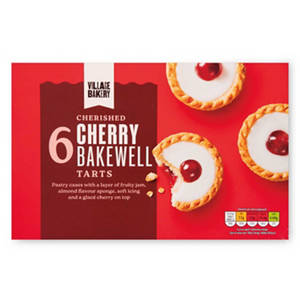 6 Cherry Bakewells