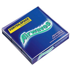 Kaugummi Multipack 42 g, Menthol-Eukalyptus