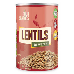 Tinned Black Beans/Green Lentils