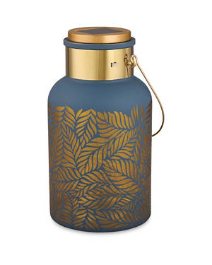 Solar Leaf Cascade Lantern