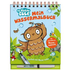 Wassermalbücher, Die kleine Eule