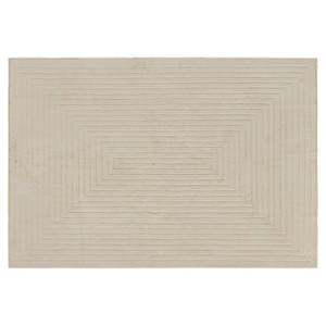 Teppich mit Hoch-Tief-Struktur, Beige