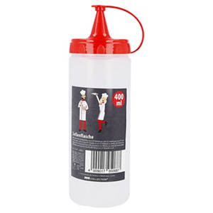1€ BBQ Display, Soßenflasche