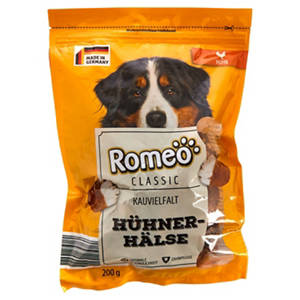 Classic Hunde Kauvielfalt 200 g, Hühnerhälse