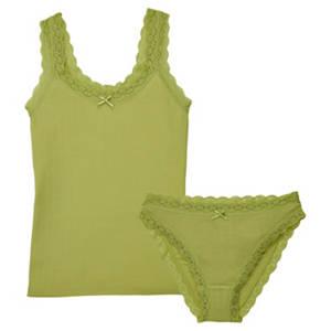 Damen Unterwäsche, Mintgrün Top, L 44/46