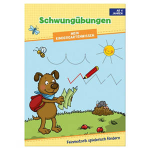 Vorschul- und Kindergartenbücher, Schwungübungen