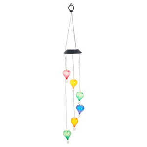 Solar LED-Windspiel, Ballons