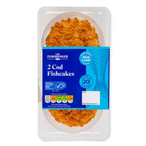 Cod & Chorizo Fishcakes 2 Pack