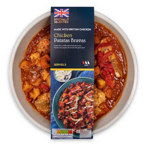 Chicken with Patatas Bravas