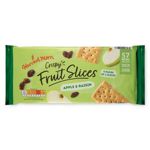 Apple & Raisin Crispy Fruit Slices 5x3 Pack