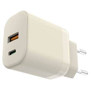 Smartphone-­Zubehör, 20 W Wandstecker, Beige
