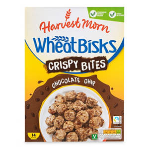Chocolate Chip Crispy Bites Wheat Bisks Cereal