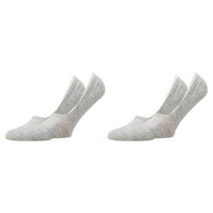 Damen oder Herren Socken 2er-Pack, Grau, 39/42