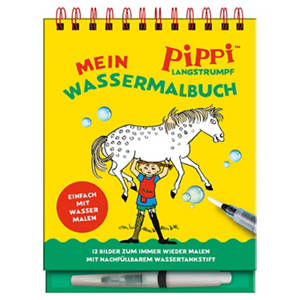 Wassermalbücher, Pippi Langstrumpf