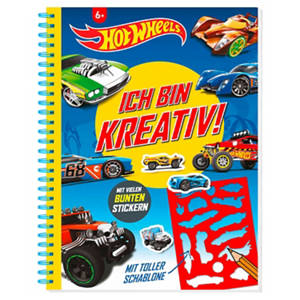Lern-, Spaß- und Rätselbuch, Hot Wheels