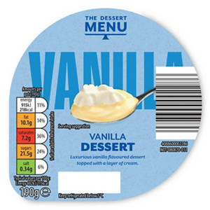 Vanilla Luxurious Dessert