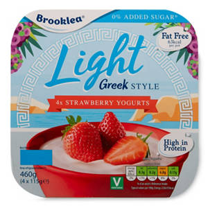 Lemon Greek Style Yogurt 4 Pack