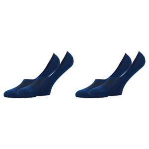 Damen oder Herren Socken 2er-Pack, Blau, 43/46