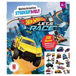 Mini Stickerbücher, Hot Wheels
