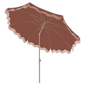 Sonnenschirm, Pink, Volants