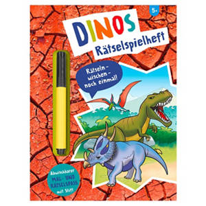 Lern-, Spaß- und Rätselbuch, Dinosaurier