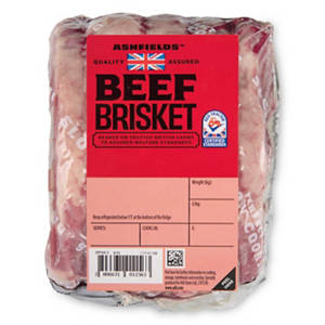 100% British Beef Brisket Joint