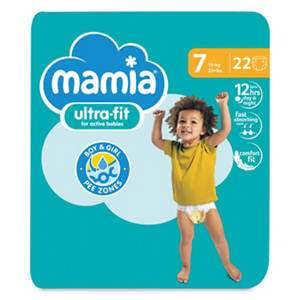 Fred & Flo Ultra Dry Nappies Size 7 22 Pack