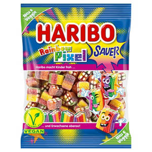 Fruchtgummi 160 g, Regenbogen sauer