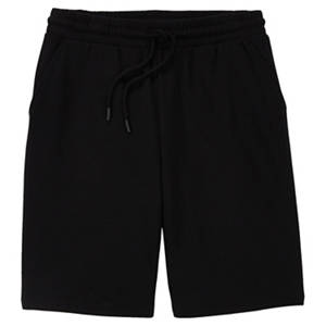 Herren Sweatshorts, Schwarz, L