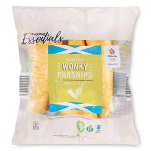 Scottish Wonky Parsnips