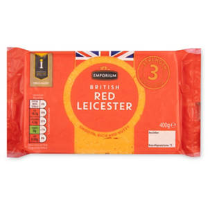 British Red Leicester Cheese 400g