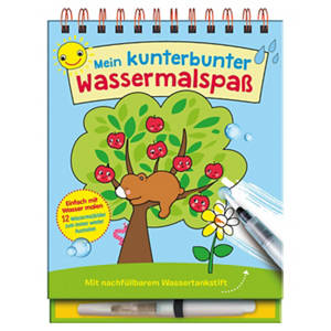 Wassermalbücher, Wassermalspaß