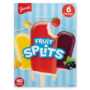 Real Fruit Splits 6 Pack