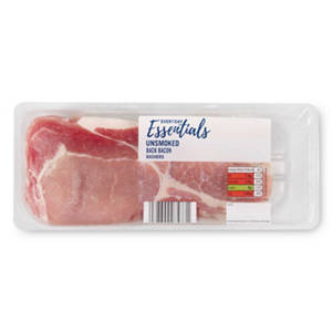 Unsmoked Back Bacon Rashers