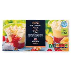 Premium Peach Melba Trifles Twinpack