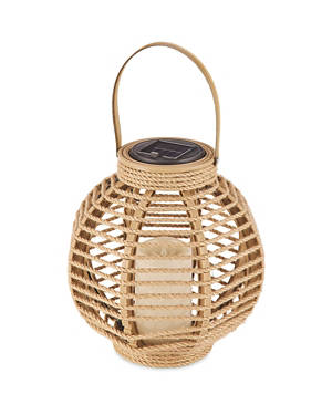Solar Hemp Lantern