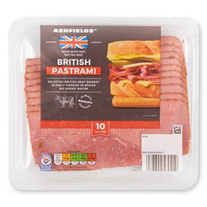 British Pastrami 10 Slices